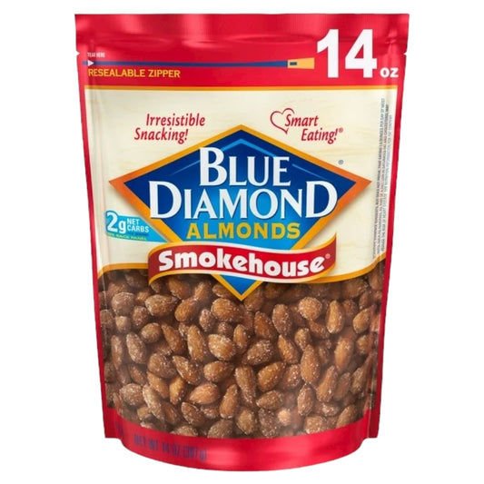 Almendras Blue Diamond Smokehouse Tamaño Grande 397g