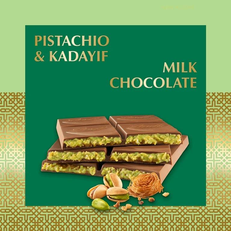 Lindt Dubai Style Chocolate Pistachio & Kadayif 150g