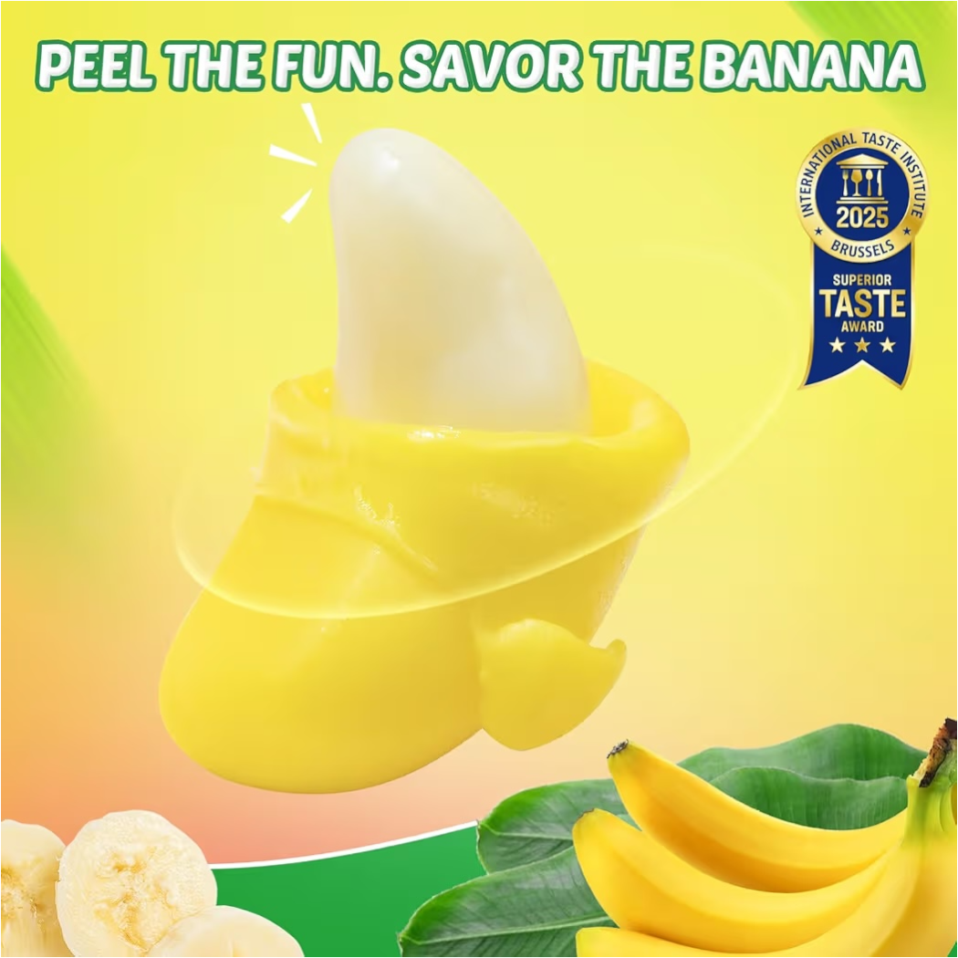 Gomitas de Banana Pelables Amos Peelerz Tamaño Individual