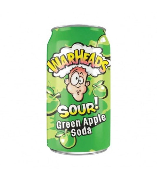 Soda Sabor Manzana Verde Warheads