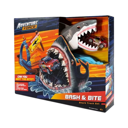 Pista De Carros Adventure Force Bash & Bite Shark