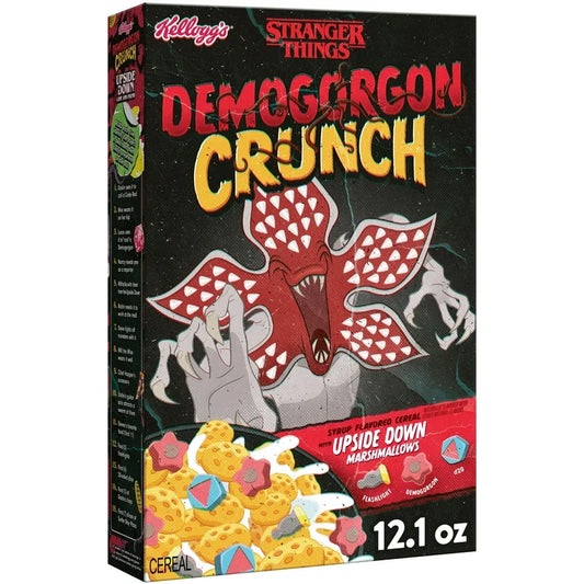 EDICIÓN LIMITADA: Cereal Fresa Stranger Things Demogorgon Crunch 343g