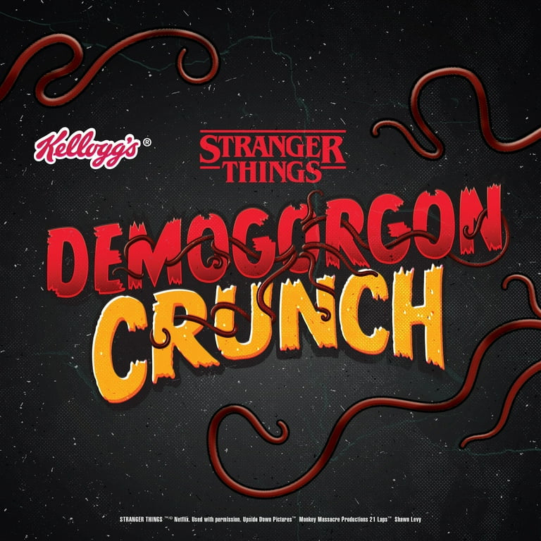 EDICIÓN LIMITADA: Cereal Fresa Stranger Things Demogorgon Crunch 343g