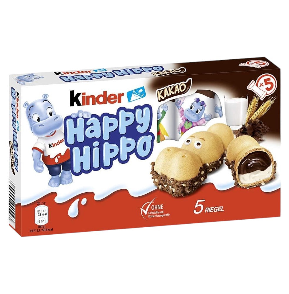 Kinder Happy Hippo Chocolate x5