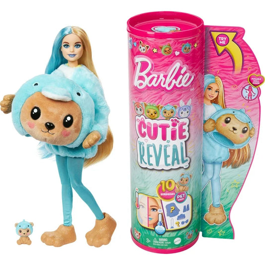 Muñeca Barbie Cutie Reveal Disfraz + Accesorios