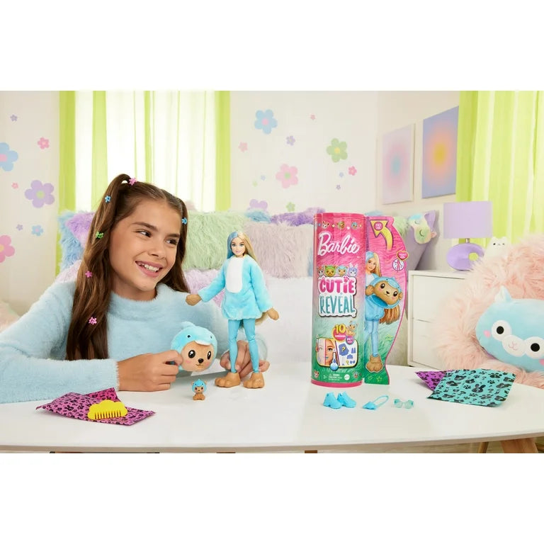 Muñeca Barbie Cutie Reveal Disfraz + Accesorios
