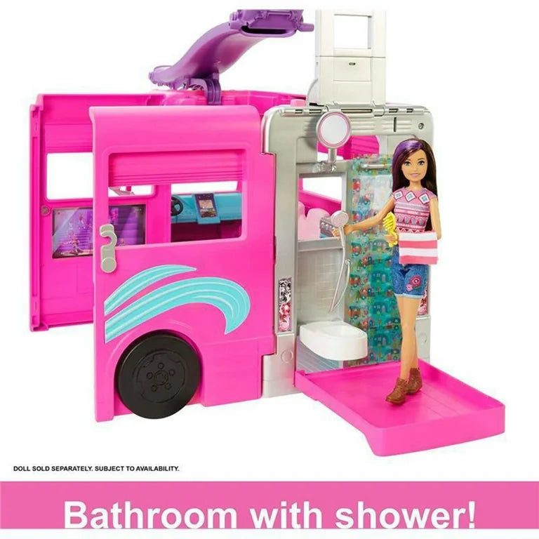 Barbie DreamCamper Camper de los Sueños + Accesorios