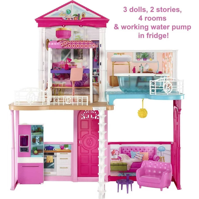 Barbie Dollhouse Casa + Accesorios