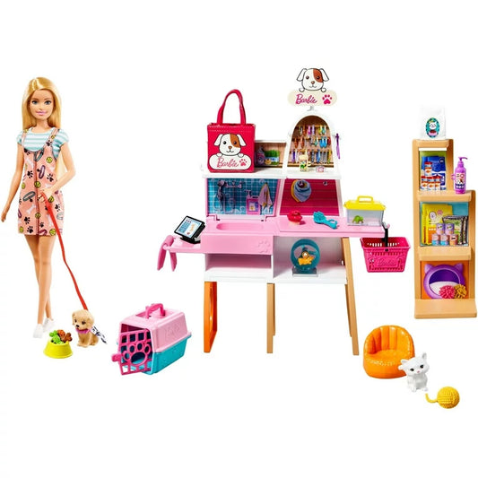 Barbie Pet Boutique Mascotas + Accesorios