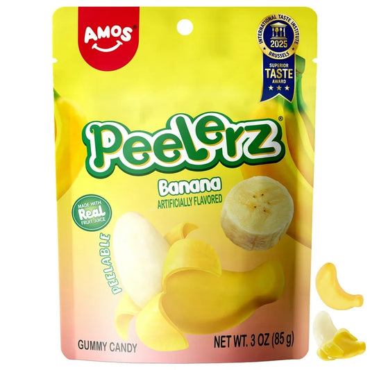 Gomitas de Banana Pelables Amos Peelerz 85g