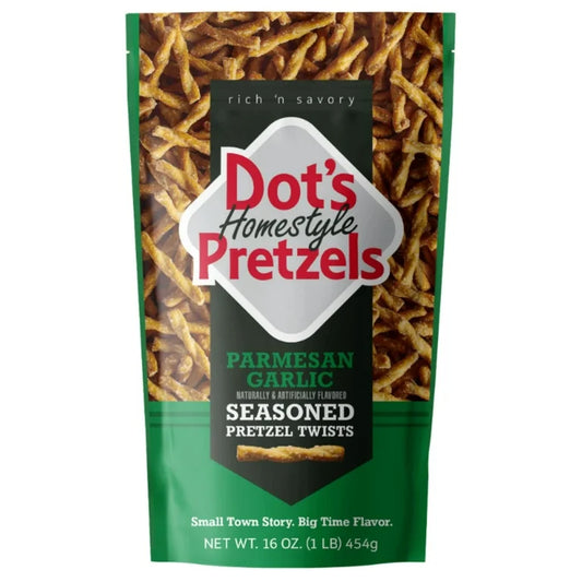 Pretzels Twists Dot’s Ajo & Parmesano 453g