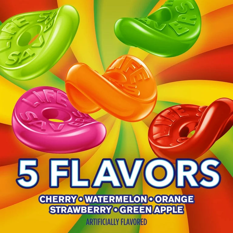 Gomitas Lifesavers 5 Flavors Tamaño Familiar 411g