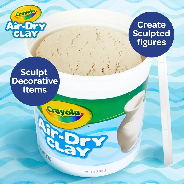 Crayola Air-Dry Clay Arcilla Seca Al Aire 5lb