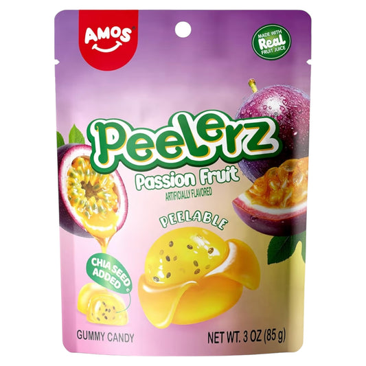 Gomitas de Maracuyá Pelables Amos Peelerz 85g