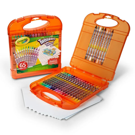 Colores Crayola Elásticos Twistables x65 + Accesorios