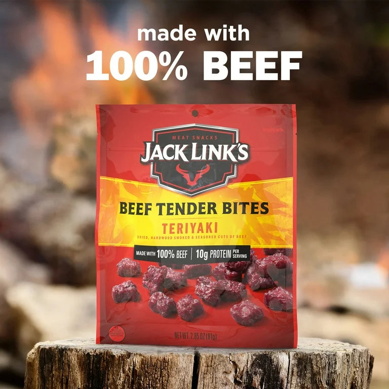 Jack Link’s Beef Tender Bites Teriyaki 10g Proteína 81g