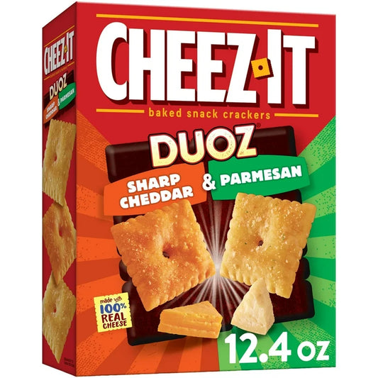 Snack Cheez-It Queso Cheddar y Parmesano Tamaño Grande 350g
