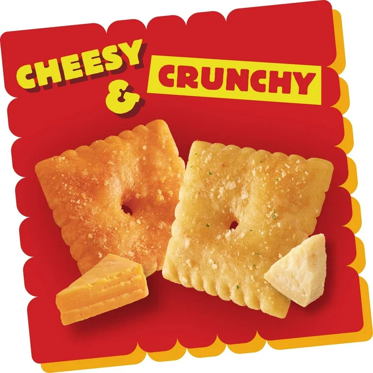 Snack Cheez-It Queso Cheddar y Parmesano Tamaño Grande 350g