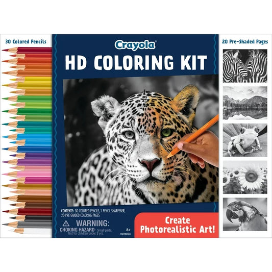 Kit Colores HD Crayola x30 + Accesorios