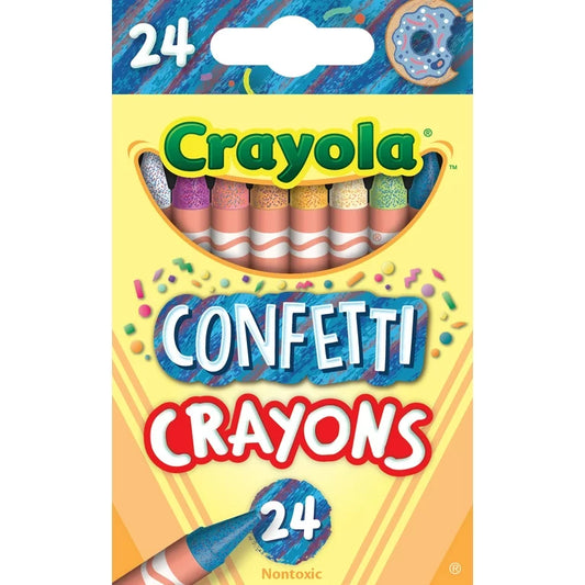 Crayola Confetti Multicolor x24