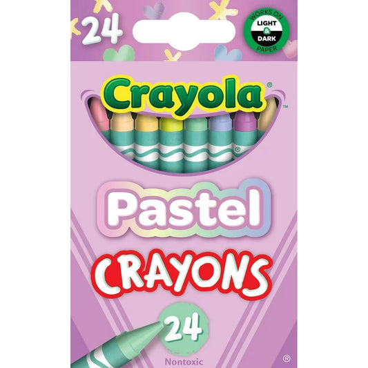 Crayola Pastel Multicolor x24