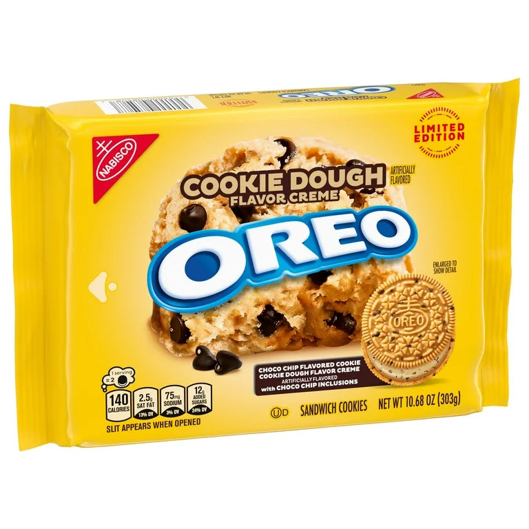 EDICIÓN LIMITADA: Oreo Cookie Dough Masa Galleta Tamaño Grande 303g