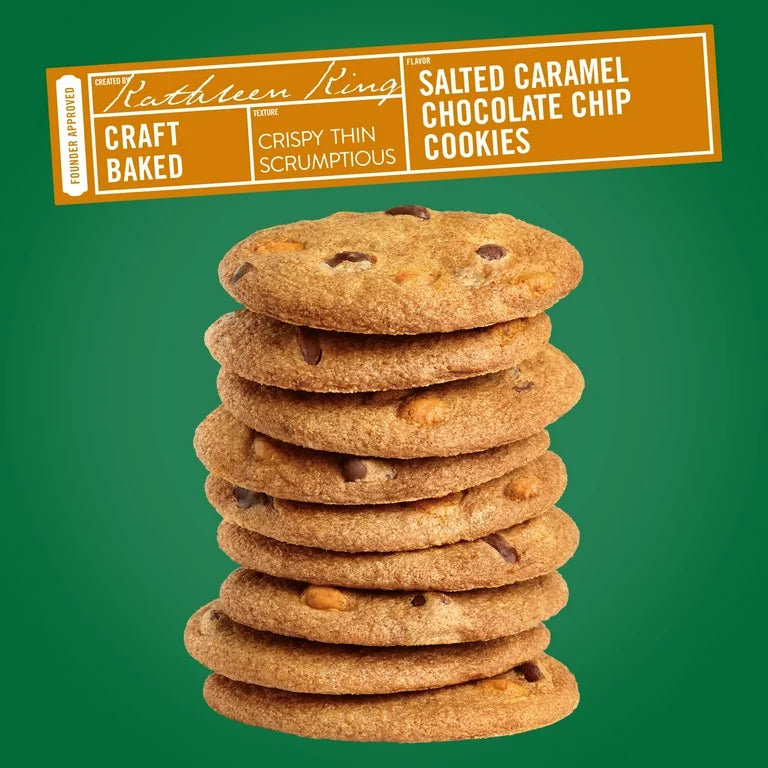 Galletas Tate’s Bake Shop Caramelo Salado Chocolate Chip Tamaño Grande 184g