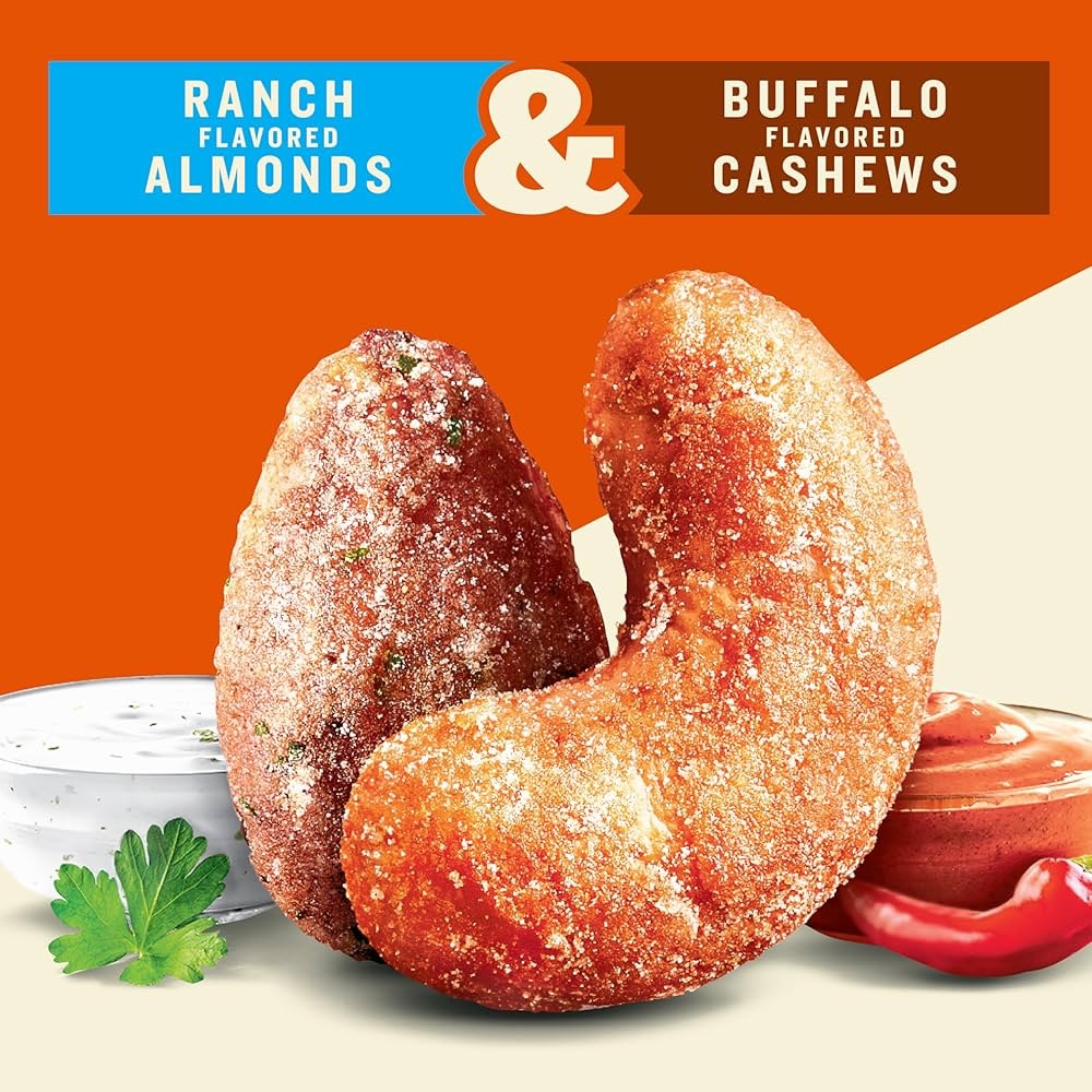 Mezcla Planters Nut Duos Almendras Ranch & Marañones Buffalo 142g