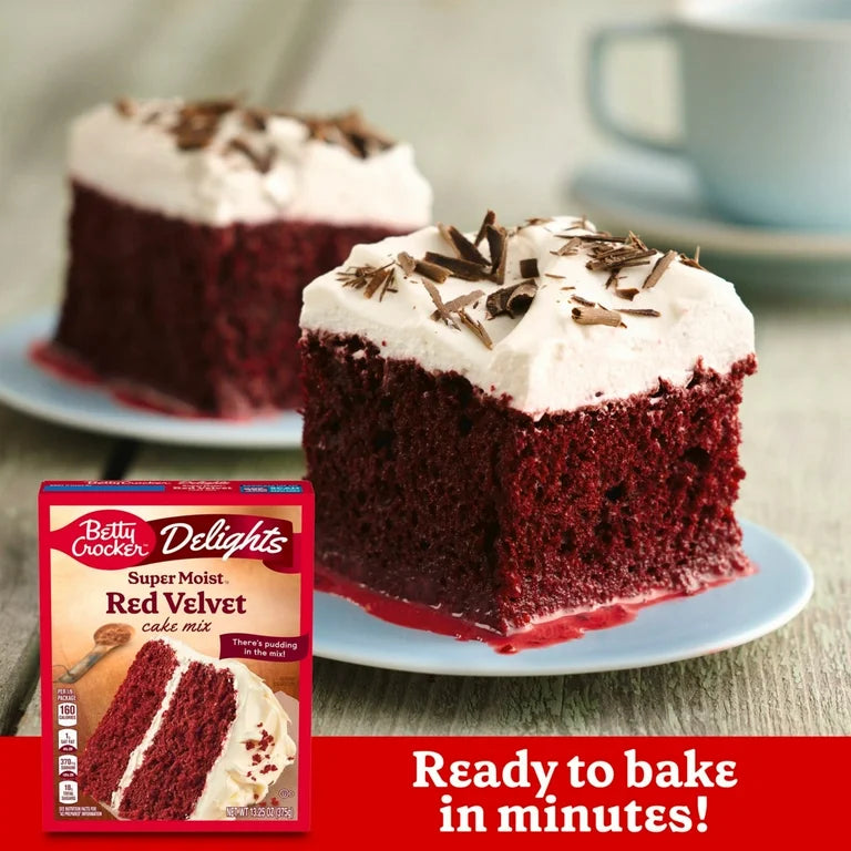 Premezcla Betty Crocker Red Velvet 375g