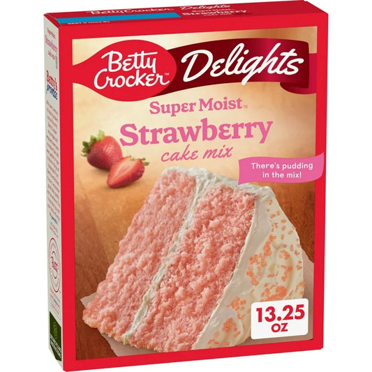 Premezcla Betty Crocker Pastel Fresa 375g