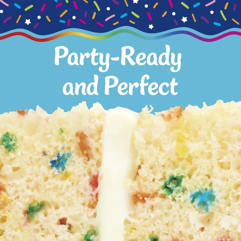 Premezcla Pillsbury Pastel Funfetti + Decoración 550g