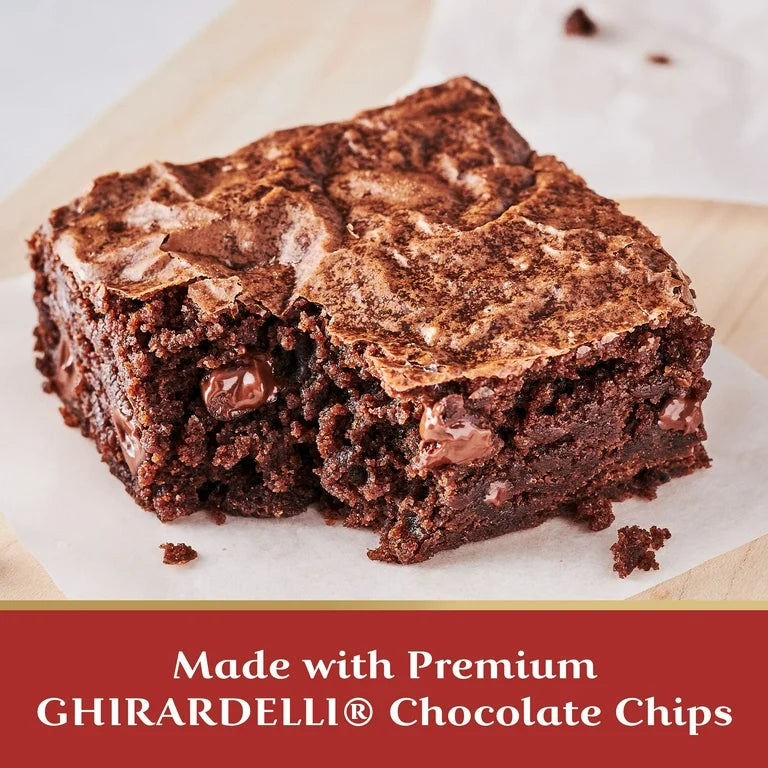 Premezcla Sin Gluten Ghirardelli Premium Brownie Double Chocolate 510g