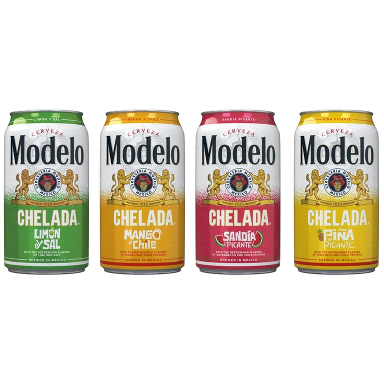 +18: Cerveza Modelo Chelada x1 (Sabor a Elección) 355 mL