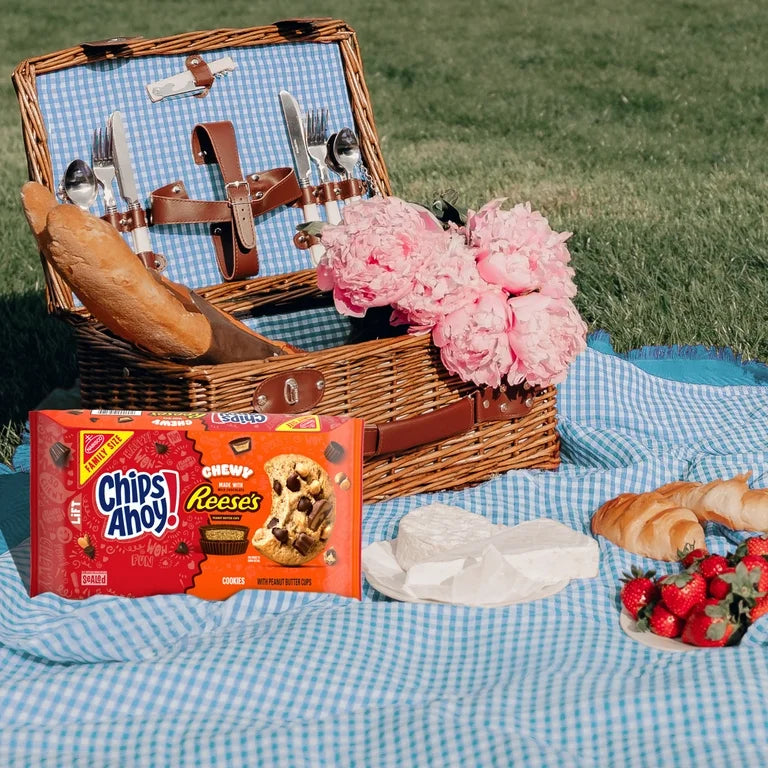 Galletas Suaves Chips Ahoy Reese’s Chewy Tamaño Familiar 403g