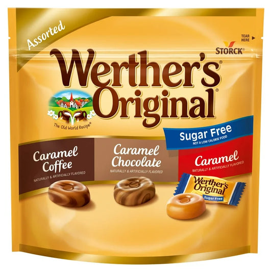 Werther’s Original Hard Candy Sin Azúcar Surtido 218g