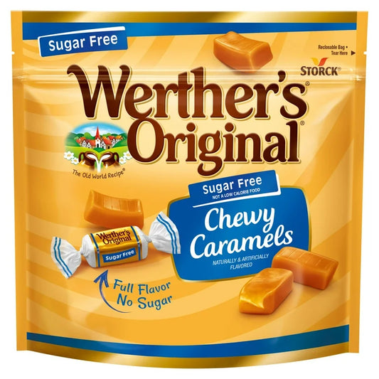 Caramelos Masticables Sin Azúcar Werther’s Original Chewy Caramels 218g
