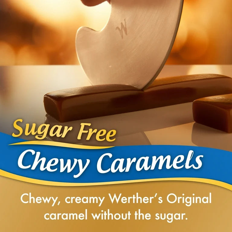Caramelos Masticables Sin Azúcar Werther’s Original Chewy Caramels 218g