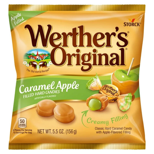 Caramelos Werther’s Original Caramel Apple 156g