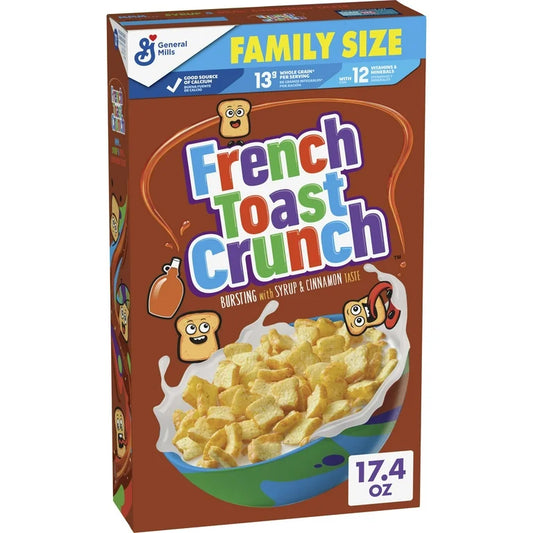 Cereal French Toast Crunch Tostadas Francesas Tamaño Familiar 473g