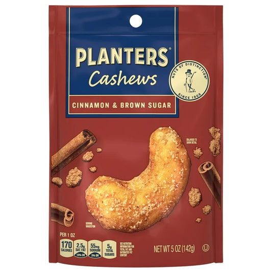 Marañones Planters Canela & Azúcar Morena 142g