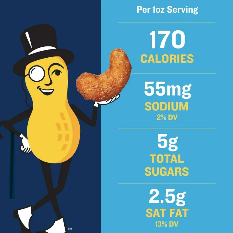 Marañones Planters Canela & Azúcar Morena 142g