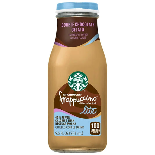 Café Frío Starbucks Frapuccino Lite Double Chocolate Gelato 281 mL