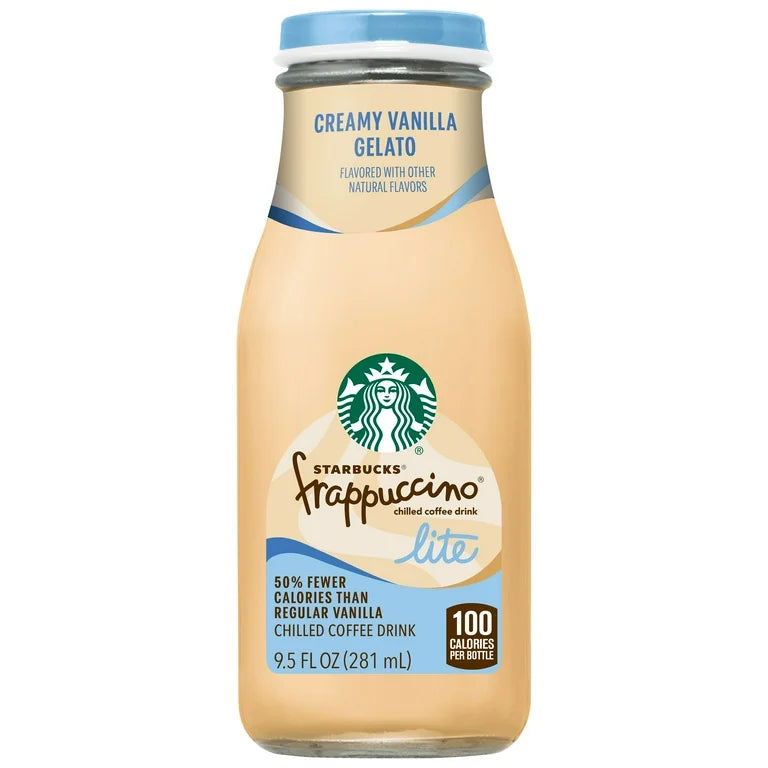 Café Frío Starbucks Frapuccino Lite Creamy Vanilla Gelato 281 mL