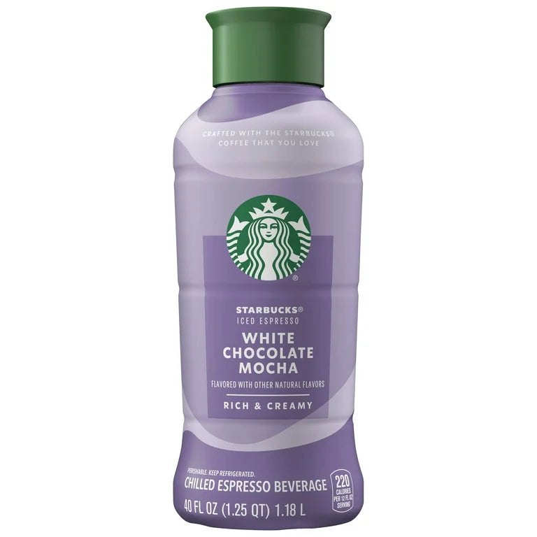 Café Frío Starbucks White Chocolate Mocha Rich & Creamy 1.1 L
