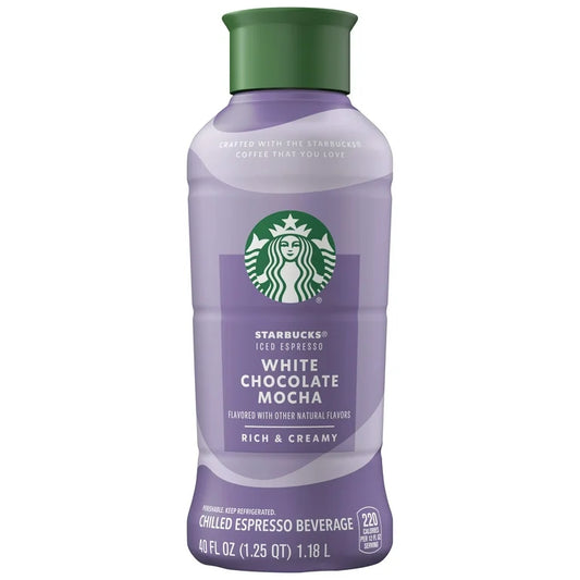 Café Frío Starbucks White Chocolate Mocha Rich & Creamy 1.1 L