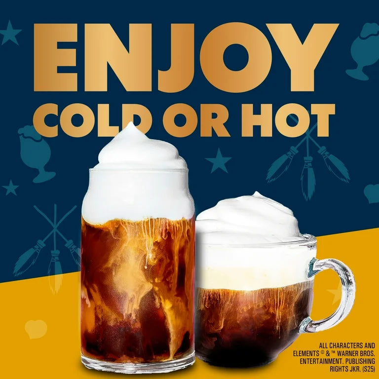 EDICIÓN LIMITADA: Espuma Fría Coffee Mate Butterbeer Harry Potter 414 mL