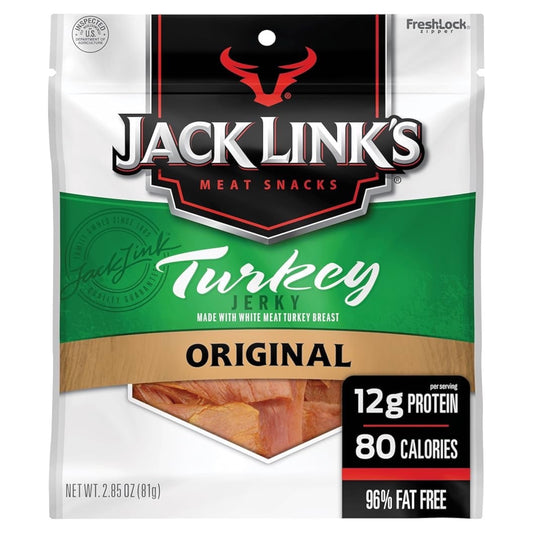 Jack Link’s Pavo Turkey Jerky 12g Proteína 81g