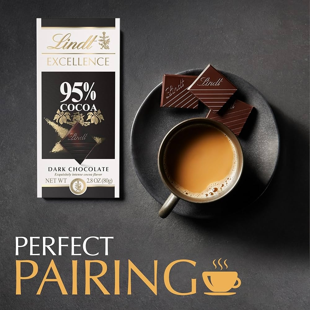 Lindt Excellence 95% Dark Chocolate 100g