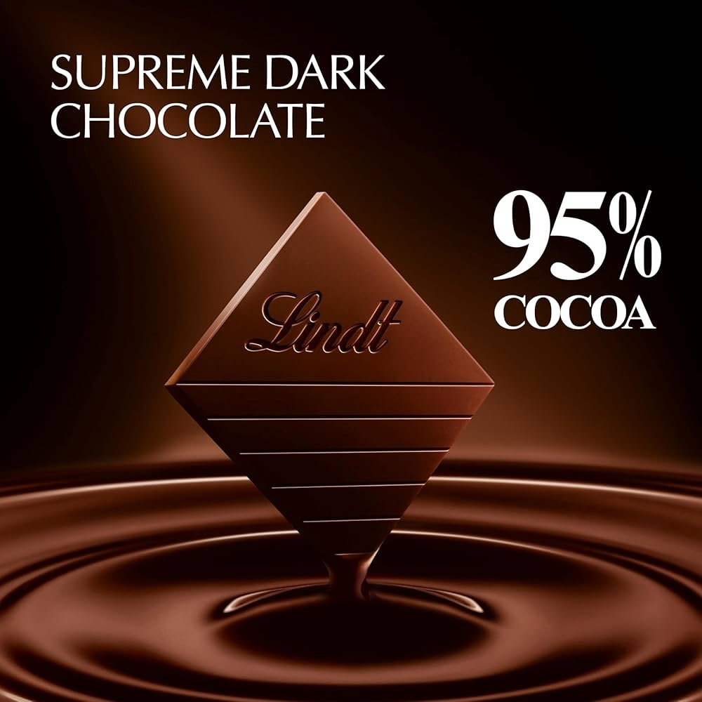 Lindt Excellence 95% Dark Chocolate 100g