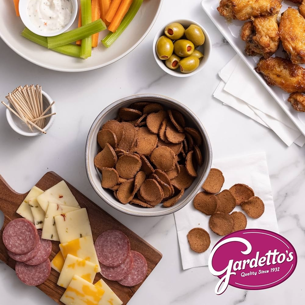 Snacks Ajo Gardetto’s Special Request Garlic Rye Chips Tamaño Grande 396g